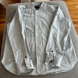 Men’s Forever 21 large zip shirt-jacket